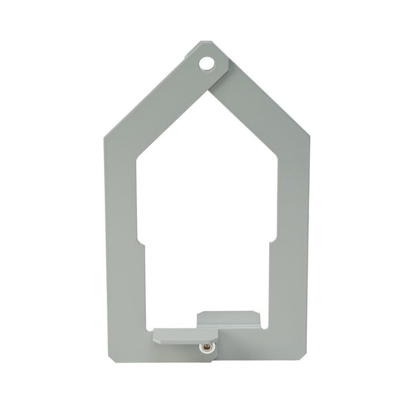 Wireway Hanger, fits 4.00x4.00, Epoxy, Steel