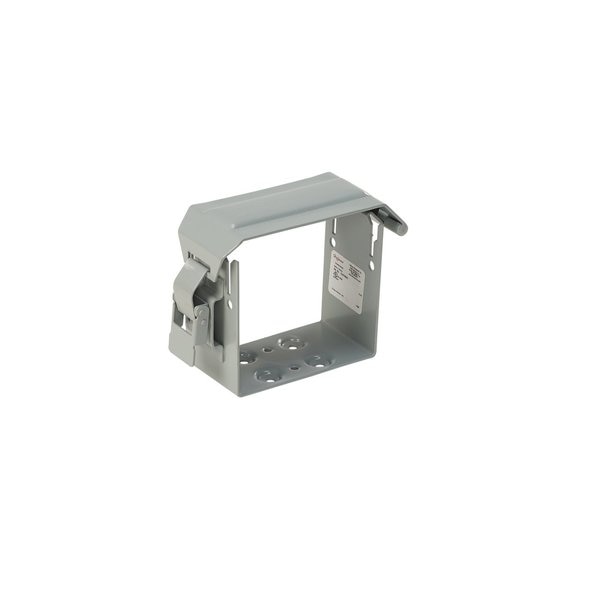 U-Connector, fits 6.00x6.00, Gray, Steel