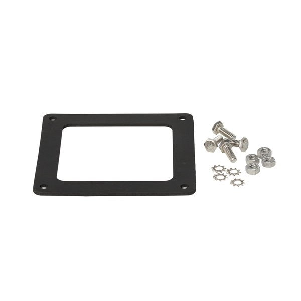 Gasket and Screws, Fits 6.00x6.00, Rubbe