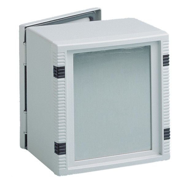 Fixed HMI Bezel, Fits 166x160mm, Zinc