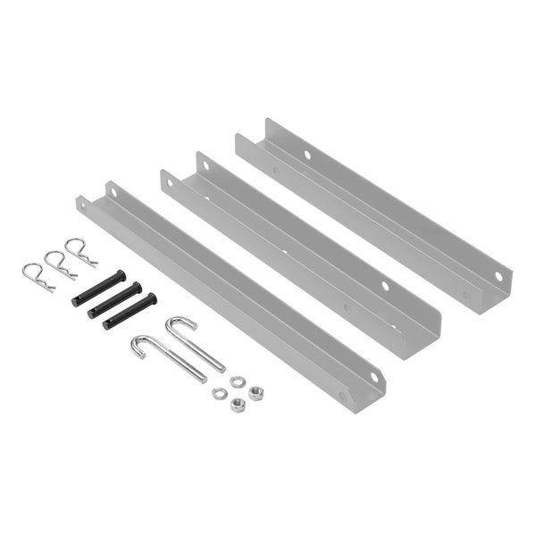 Modular Triangle Support Bracket Kit, White, Steel