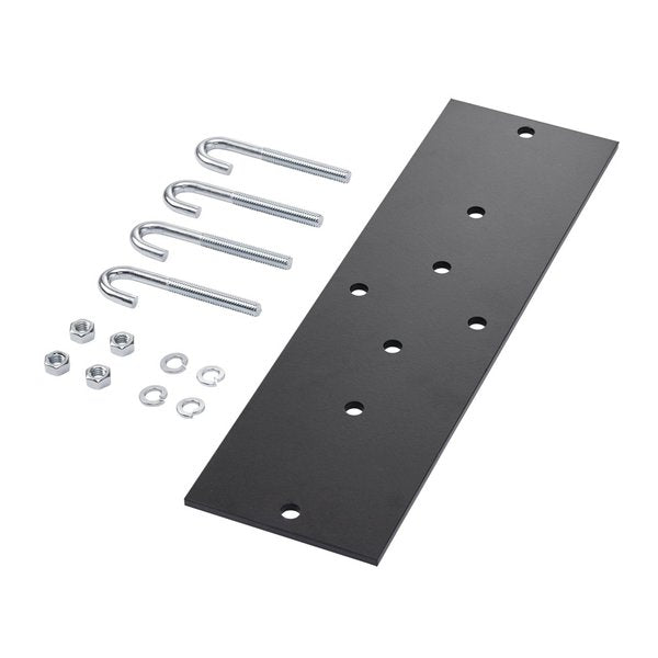 Rack-To-Runway Mounting Plate Kit, Gray