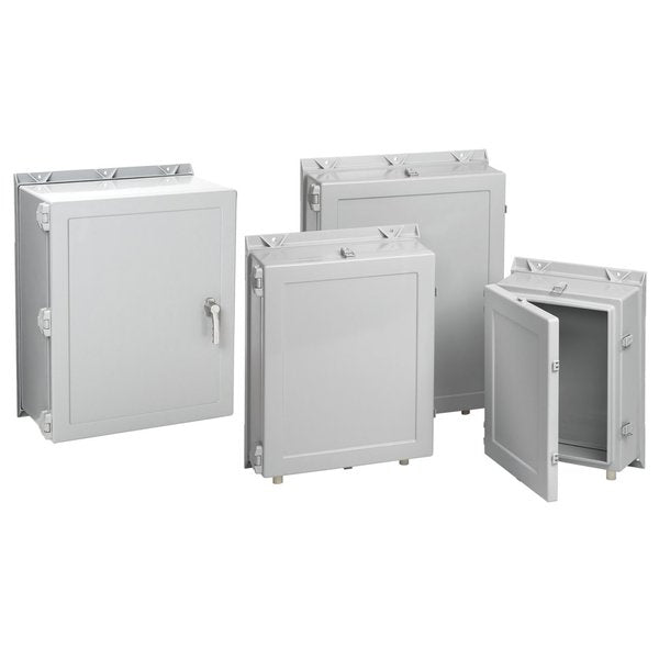 Hinge-Cover with 3-Point Latch or Quick-Release Latches, Type 4X, 20.1