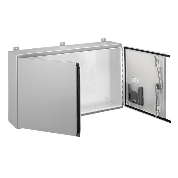 Continuous Hinge Two-Door with Handle, T