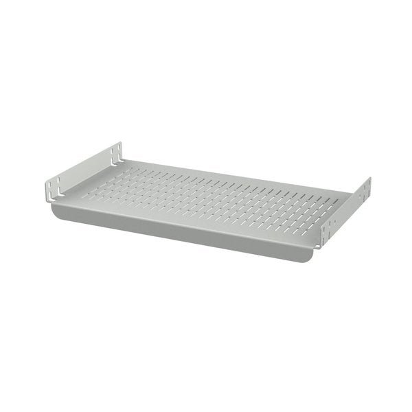 ProLine G2 Rack-Mount Fixed Shelf, fits 19 in Rack, Lt Gray, Steel