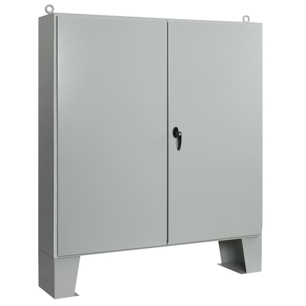 Two-Door with Floor Stands, Type 12, 60.06x60.06x24.06, Steel