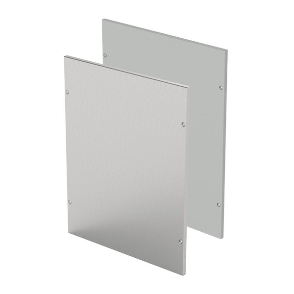 Covers for Upper and Lower Front, fits 600mm PC/SY, SS Type 304