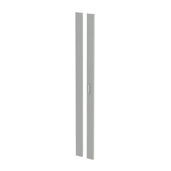 Filler Panel Kit, fits P-SF___Frames, Lt Gray, Steel