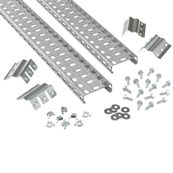 Full-Height Vertical Grid Straps, 1495x75mm, Steel
