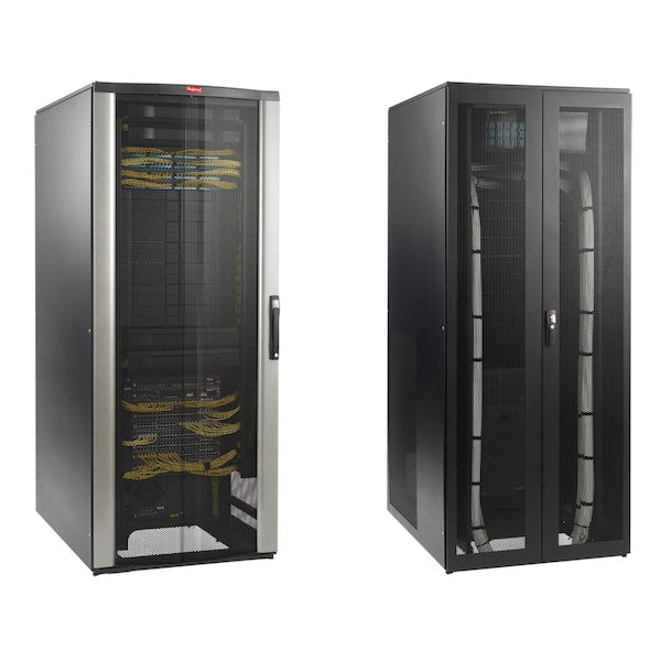 PROLINE Network Switch Cabinet, 78.39x39.33x47.20, Lt Gray, Steel