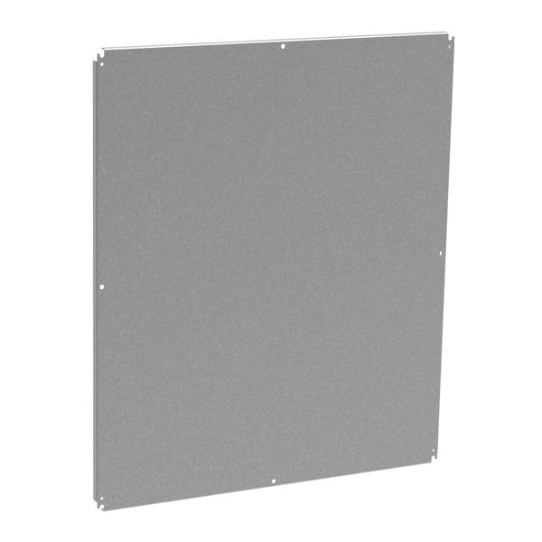 Full Back Panel, 1021x564mm, Gray, Steel