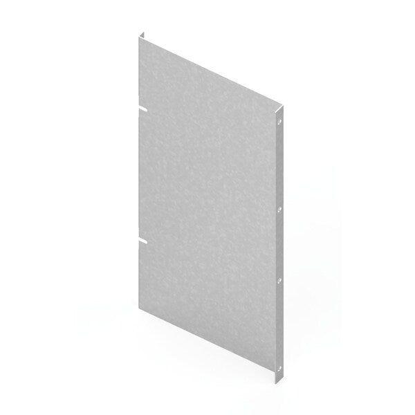 Side-Mount Panel, 627x343mm, Gray, Steel