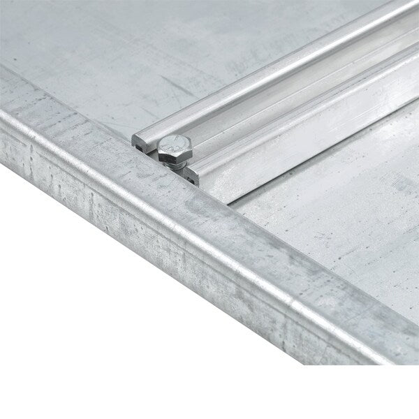 Panel Support Brace, Fits 1000mm, Lt Gra