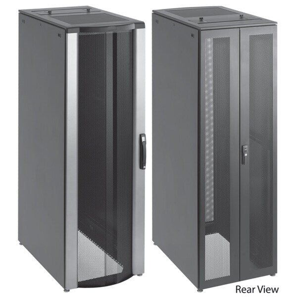 PROLINE FLOTEK PC (Passive Cooling) Server Cabinet, Black, Steel