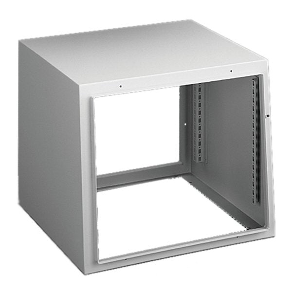 Sloped Front, 700x800x600mm, Lt Gray, Steel