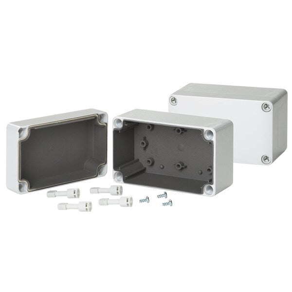QLINE E, EMC, Type 4X, 125x125x74mm, Polycarbonate