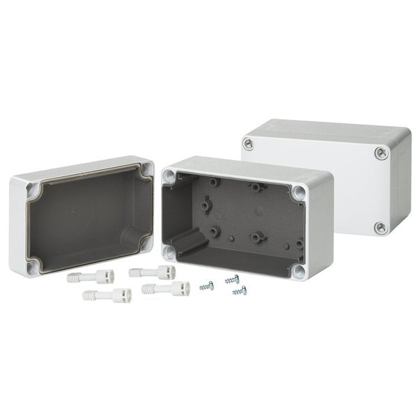QLINE E, EMC, Type 4X, 125x75x74mm, Poly