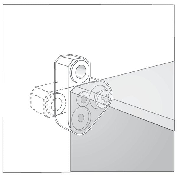 Qline D Mounting Bracket Kit, Fits Qline