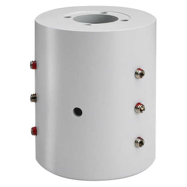 Post-Mount Adapter, 5.00x4.00x4.00, Stee