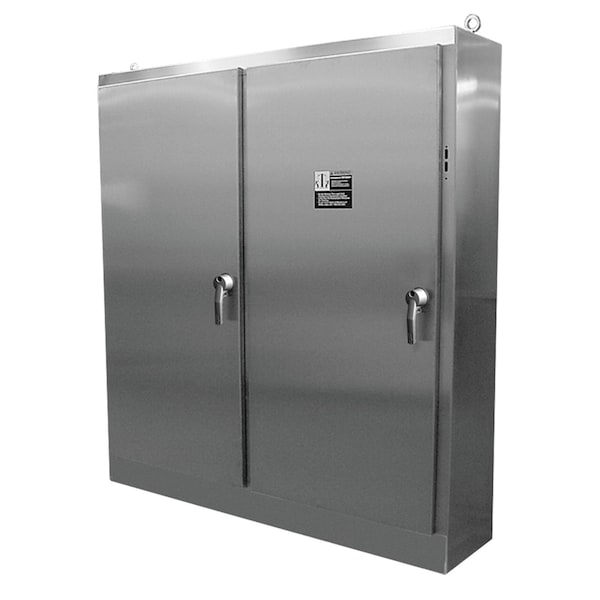 NEMA NEMA Type 12 90.12 H x 1994 W x 20.12 D Stainless Steel Heavy, Duty Free, Stand En
