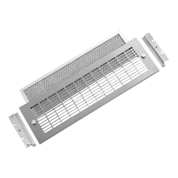 Exhaust Grilles and Replacement Filters, fits Blower/ExGr, Aluminum