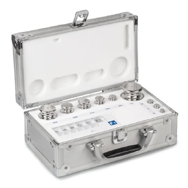 F1 1 mg - 2 kg Set of weights in alumin
