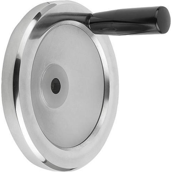 Disc Handwheel Diameter D1= 140 mm, Reamed Hole D2= 0.5