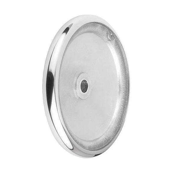 Disc Handwheel, Aluminum, Similar To DIN 950, Diameter D1= 160 mm, Bore D2= 0.625