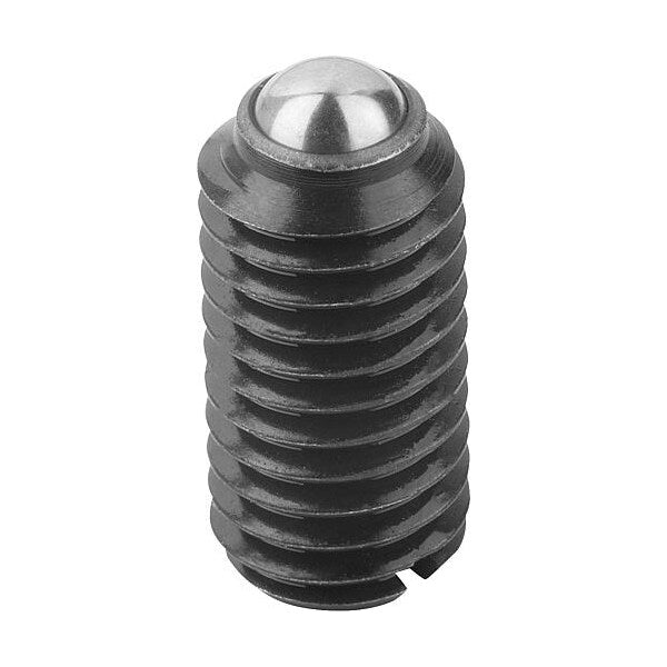 Spring Plunger Heavy Spring Force D=M05 L=12, Steel, Comp: Ball Steel