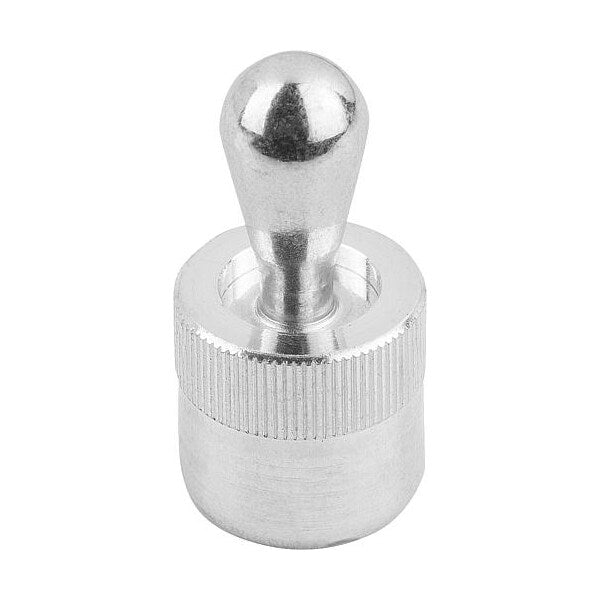 Lateral Spring Plunger, Spring Force Without Seal D=12, D2= 12, L1=13, 9, Aluminum, Pin: Steel