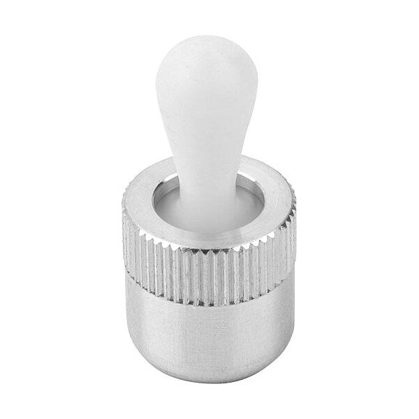 Lateral Spring Plunger, Spring Force Without Seal D=7/16, D2= 7/16, L1=6, 7, Aluminum, Pin: Plastic