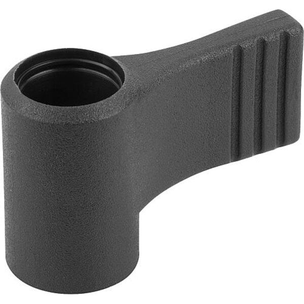 Wing Grip, One-Sided, Size: 9 D=M04, A=22, H=16, 1, Form: D, Body Black, No Cap, Comp: Steel