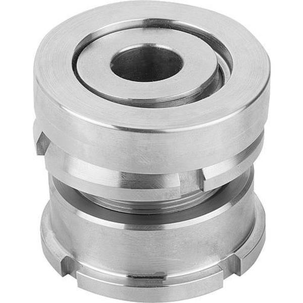 Leveling Set With Spherical Washer, D=33 Stainless Steel, D2= 70