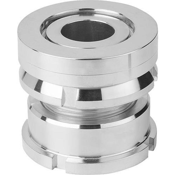 Leveling Set With Spherical Washer, D=26 Carbon Steel, D2= 58