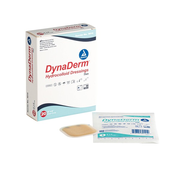 DynaDerm Hydrocolloid Dressing -, PK240