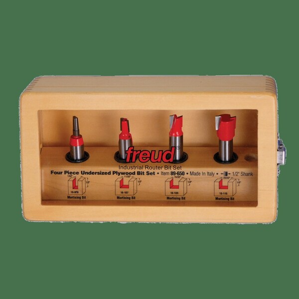 Piece Undersized Plywood Bit Set (1/2
