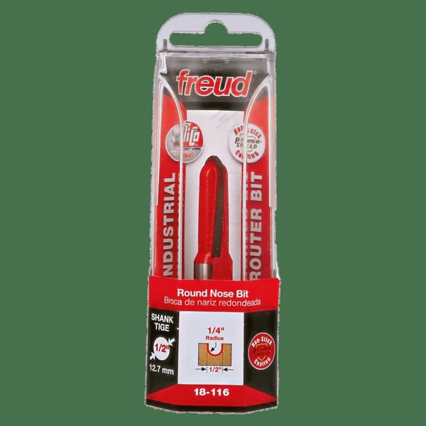 Radius Round Nose Bit, 1/4