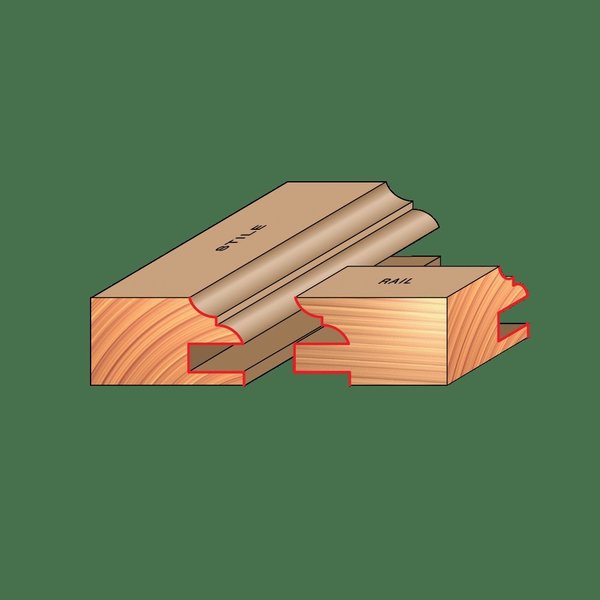 Rail and Stile Profile Bit, 1-1/2