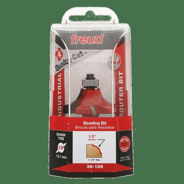 Radius Beading Bit (Quadra-Cut), 1/2