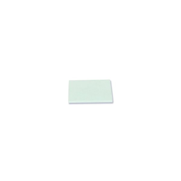 Porcelain Streak Plate, Unglazed, 1/8 in