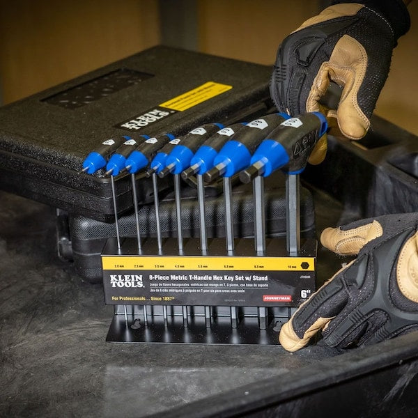8 Piece T-Shape Hex Key Set, JTH68M