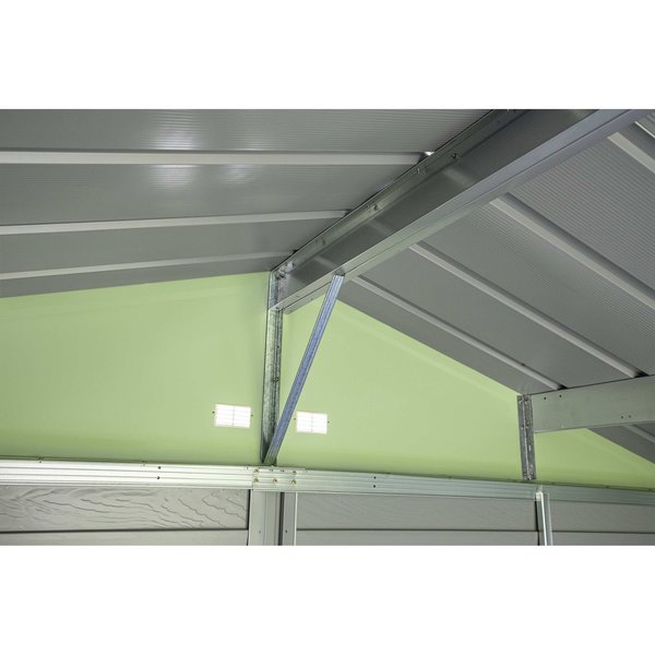10x12 Select Steel Storage Shed, Sage Green