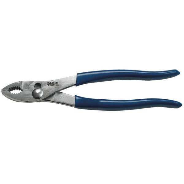 8 in Slip Joint Plier, Tether Capable, 1.25 in Jaw