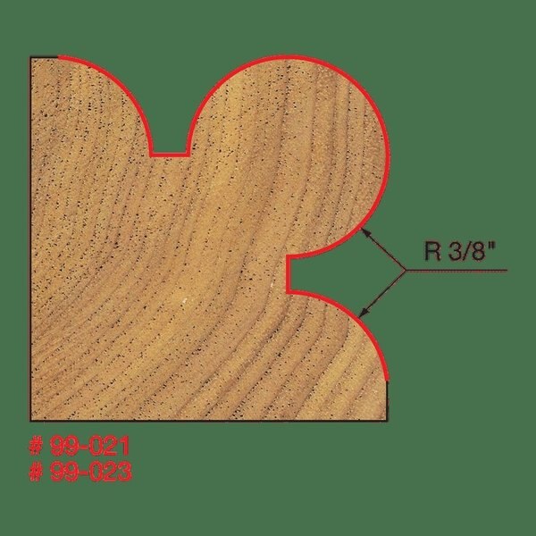 Corner Beading Bit, 1-1/4