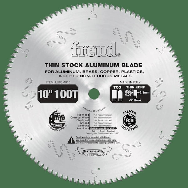 Thin Stock Non-Ferrous Metal Blade, 10