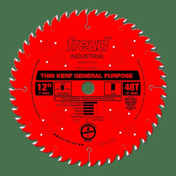 Thin Kerf General Purpose Blade, 12