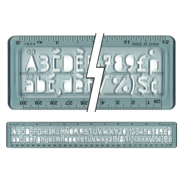Lettering, 12
