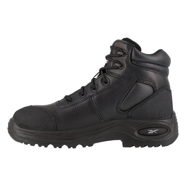 Size 11 1/2 Women's 6 in Work Boot Composite Safety Footwear, Black