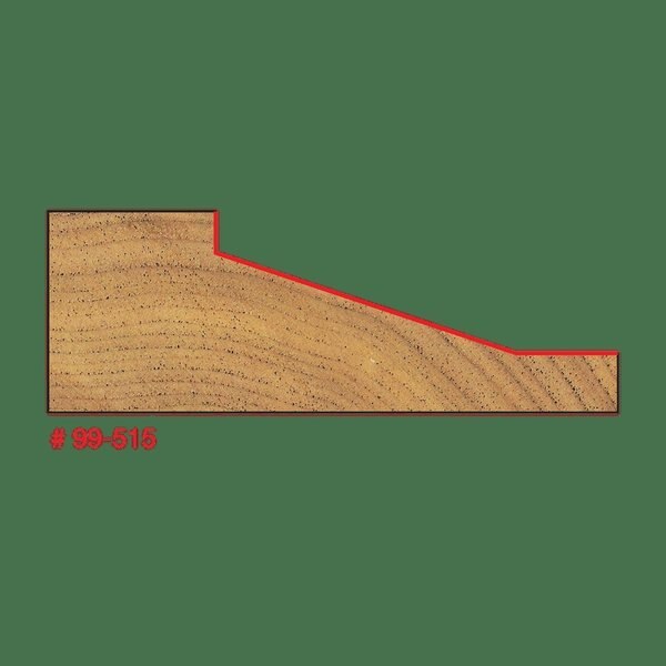 Raised Panel Bit (Quadra-Cut), 3-1/2