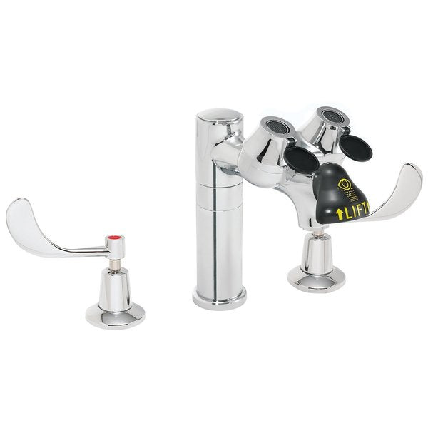 Faucet Mounted Eyewash/Faucet Combination No Bowl